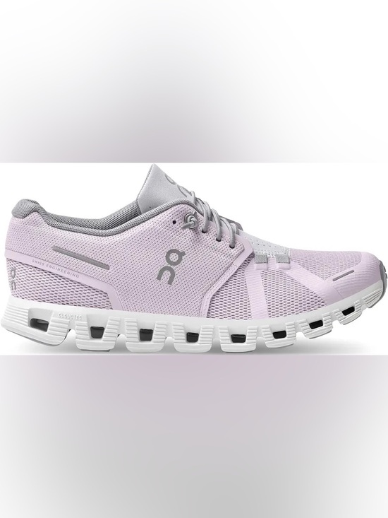 On Running Shoes - On Running Women's Lavender and White Cloud Athletic Shoe